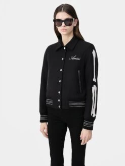 Amiri WOMEN - WOMEN'S BONES JACKET - Black(Women Womens Bones Jacket Black 2) 9 Amiri WOMEN - WOMEN'S BONES JACKET - Black(Women Womens Bones Jacket Black 2) -Amiri 02d107f5 1e3a 413f 852a 10f7b59189a3