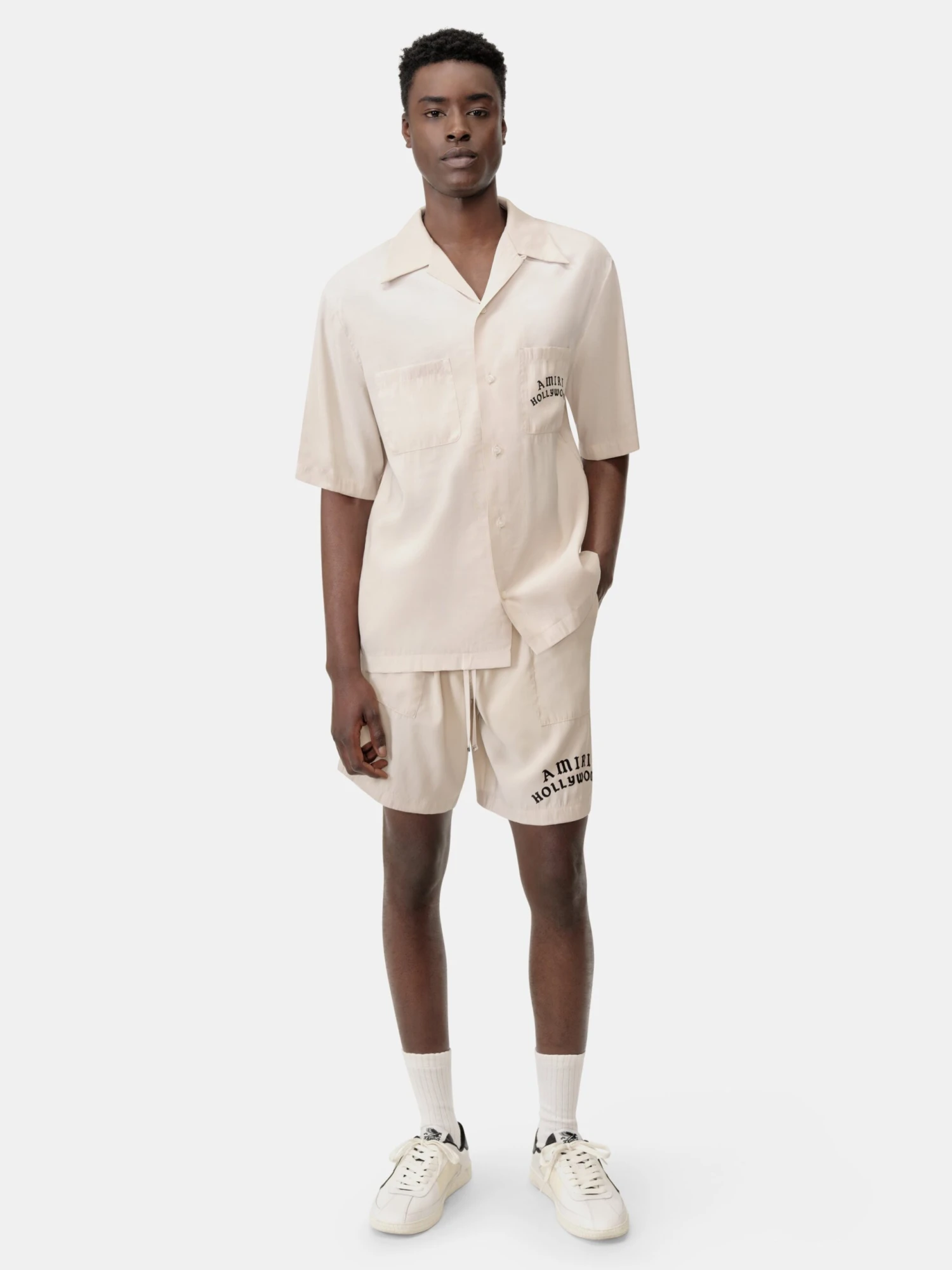 AMIRI HOLLYWOOD BOWLING SHIRT - Alabaster(Amiri Hollywood Bowling Shirt Alabaster) 4 AMIRI HOLLYWOOD BOWLING SHIRT - Alabaster(Amiri Hollywood Bowling Shirt Alabaster) - Image 2