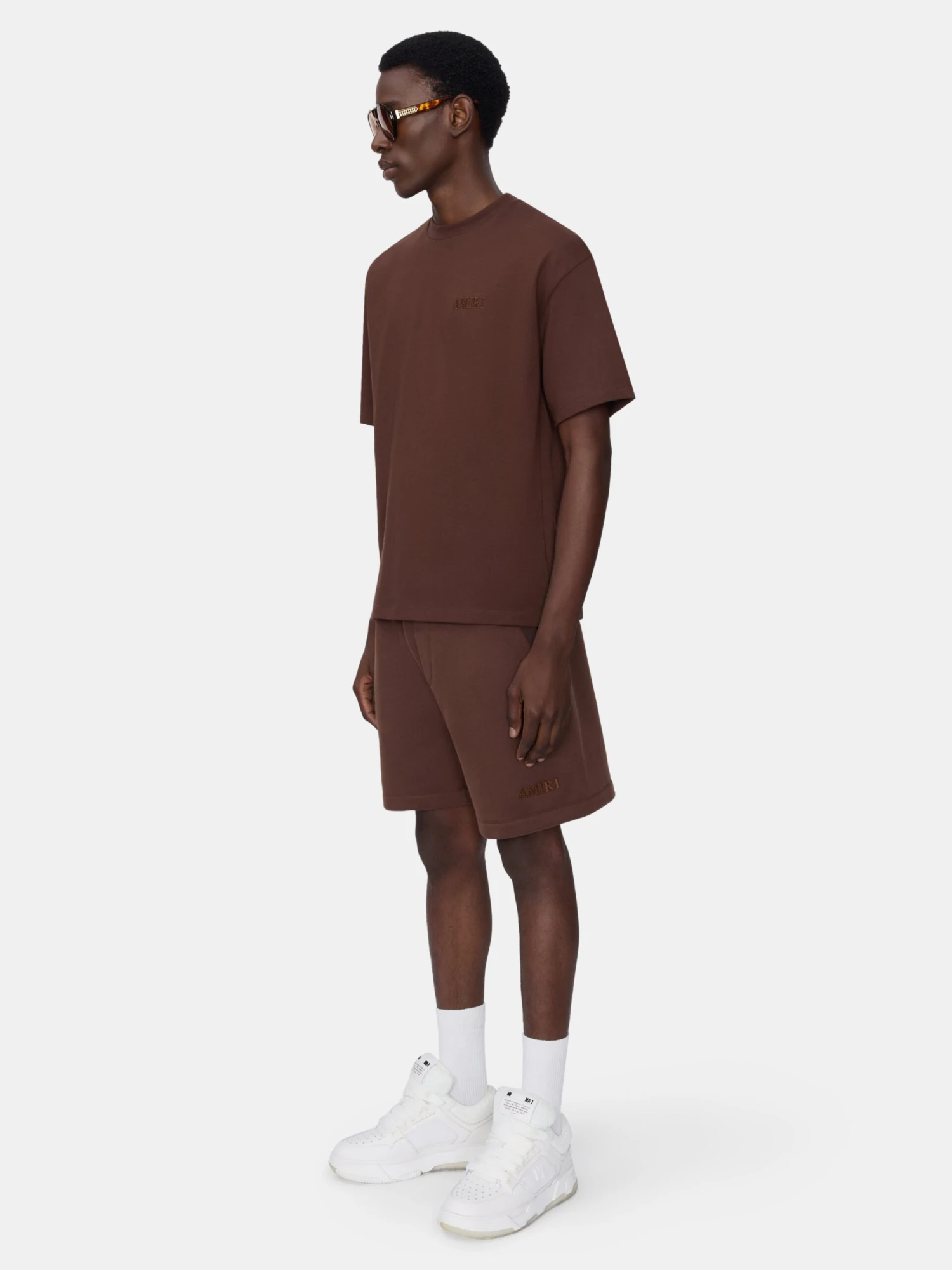 AMIRI EMBROIDERED SHORT - WALNUT BROWN(Amiri Embroidered Short Walnut Brown) 5 AMIRI EMBROIDERED SHORT - WALNUT BROWN(Amiri Embroidered Short Walnut Brown) - Image 3
