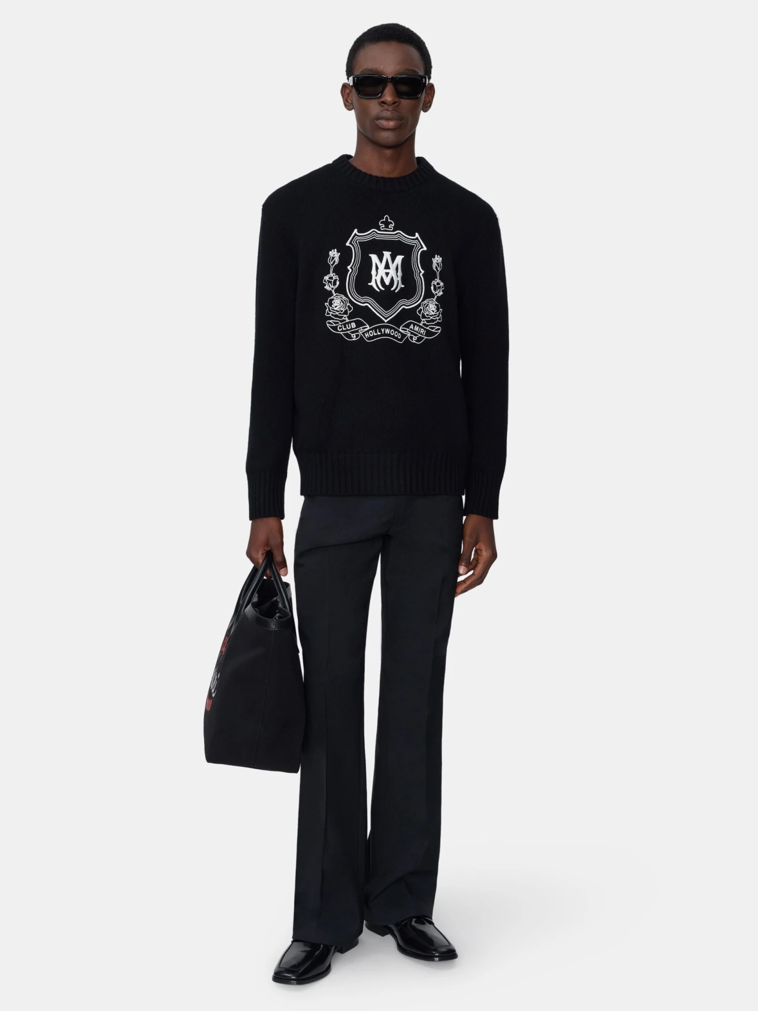Amiri MA CREST CREW - BLACK(Ma Crest Crew Black) 5 Amiri MA CREST CREW - BLACK(Ma Crest Crew Black) - Image 3