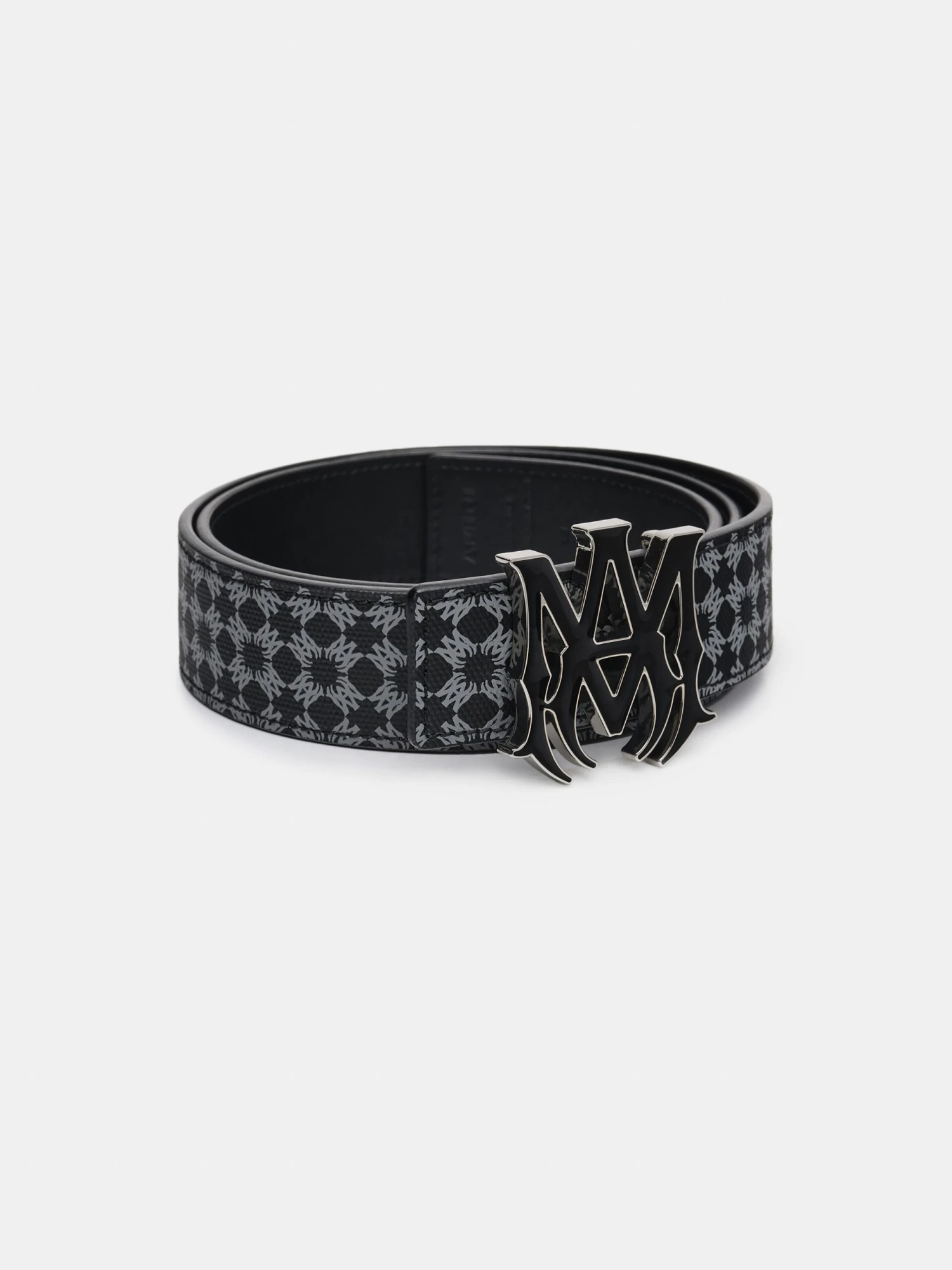 Amiri MA QUAD 4CM ENAMEL BELT - Black(Ma Quad 4cm Enamel Belt Black) 4 Amiri MA QUAD 4CM ENAMEL BELT - Black(Ma Quad 4cm Enamel Belt Black) - Image 2