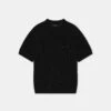 AMIRI CROCHET MESH TSHIRT - Black(Amiri Crochet Mesh Tshirt Black)