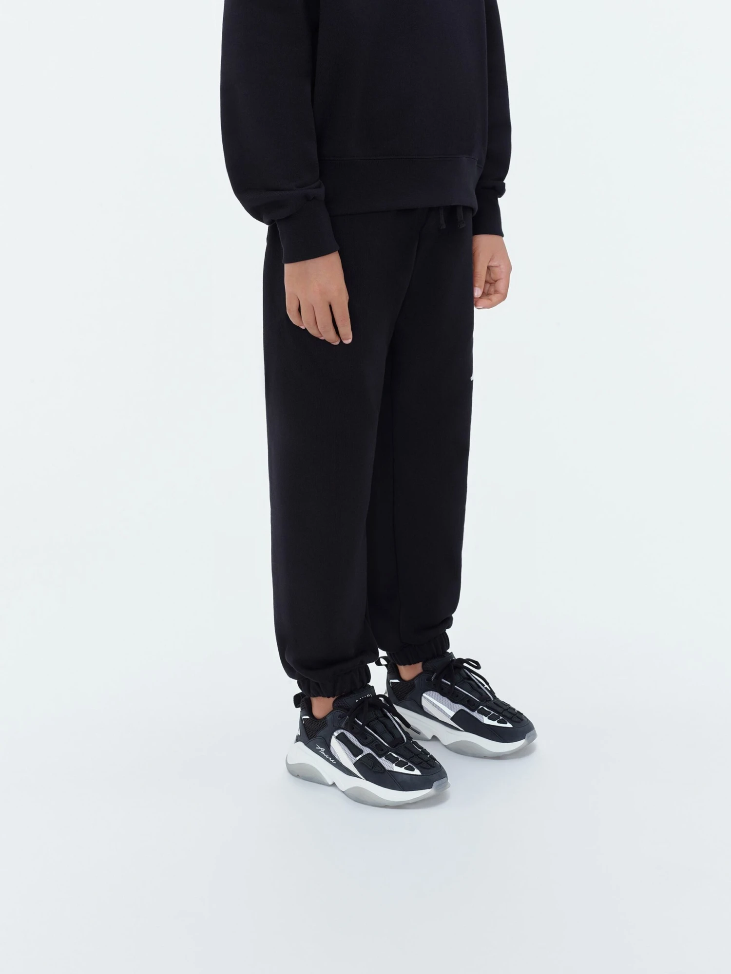KIDS - AMIRI STAGGERED SCRIBBLE SWEATPANT - Black(Kids Amiri Staggered Scribble Sweatpant Black) 6 KIDS - AMIRI STAGGERED SCRIBBLE SWEATPANT - Black(Kids Amiri Staggered Scribble Sweatpant Black) - Image 4