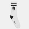 Amiri MA CORE LOGO SOCKS - White Black(Ma Core Logo Socks White Black) 2 Amiri MA CORE LOGO SOCKS - White Black(Ma Core Logo Socks White Black) -Amiri 1c2f280c 7306 4839 a593 47aa16f31c98