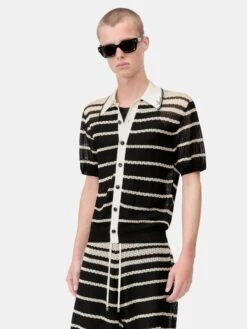 Amiri STRIPED BUTTON DOWN SHIRT - Black(Striped Button Down Shirt Black) 10 Amiri STRIPED BUTTON DOWN SHIRT - Black(Striped Button Down Shirt Black) -Amiri 1daca1b7 5231 4a57 9d97 3cdfed197730
