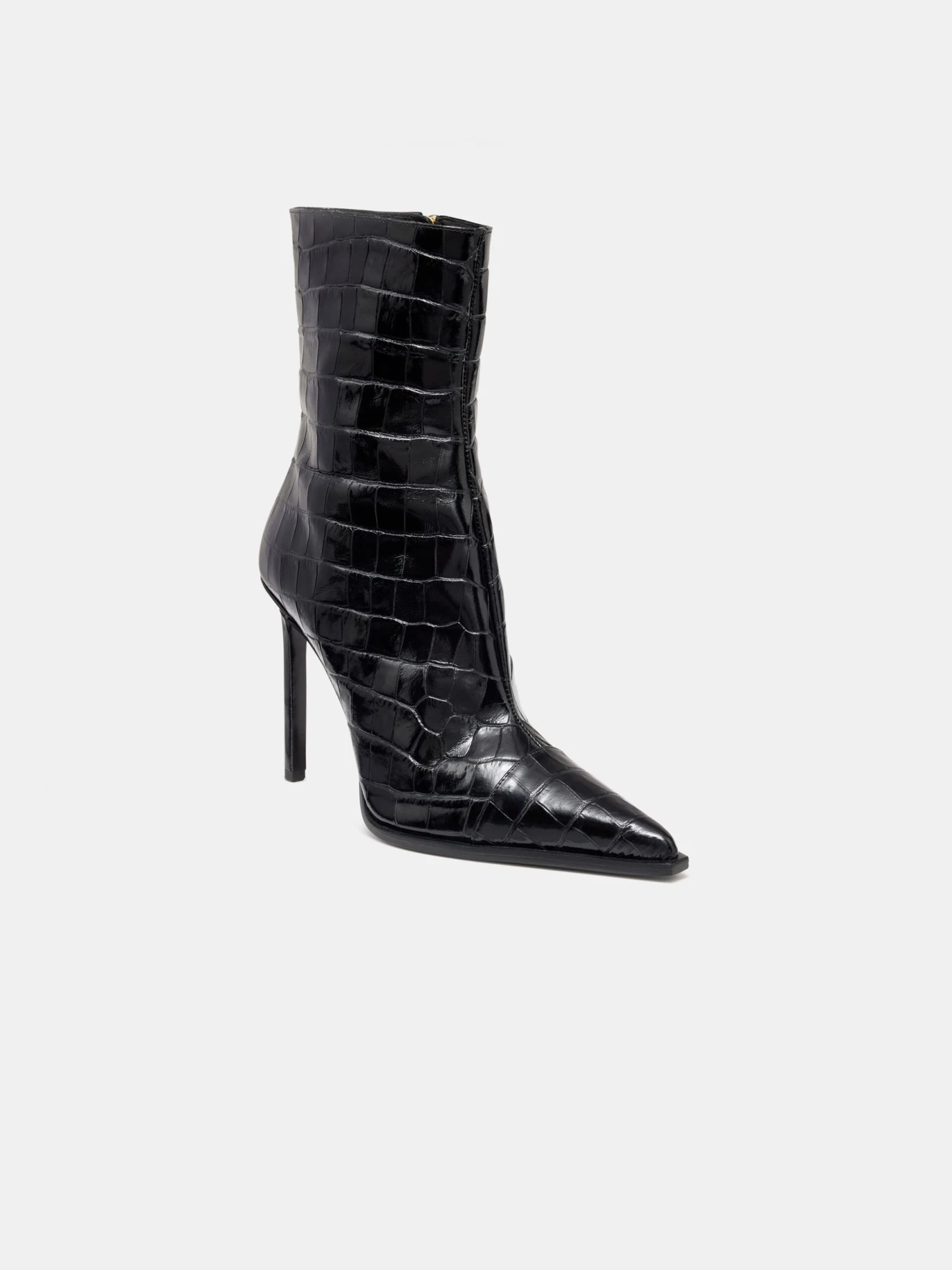 Amiri WOMEN - WOMEN'S CROC DEBOSSED MA STILETTO BOOT - BLACK(Women Womens Croc Debossed Ma Stiletto Boot Black) 4 Amiri WOMEN - WOMEN'S CROC DEBOSSED MA STILETTO BOOT - BLACK(Women Womens Croc Debossed Ma Stiletto Boot Black) - Image 2