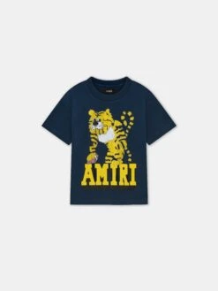 KIDS - KIDS' AMIRI TIGER TEE - Midnight Blue(Kids Kids Amiri Tiger Tee Midnight Blue)