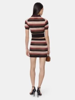 Amiri WOMEN - WOMEN'S MA STRIPED POLO - RED(Women Womens Ma Striped Polo Red) -Amiri 2a95620a 8350 4ec0 aca1 b481af6fca8f