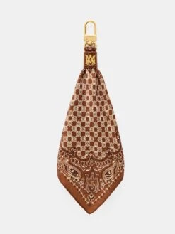 Amiri MA BANDANA KEYCHAIN - MALT(Ma Bandana Keychain Malt)