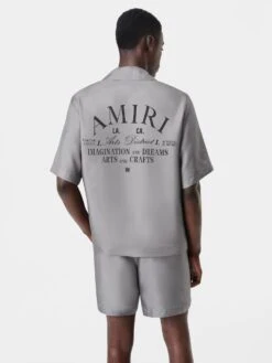 Amiri ARTS DISTRICT BOWLING SHIRT - Grey(Arts District Bowling Shirt Grey) 10 Amiri ARTS DISTRICT BOWLING SHIRT - Grey(Arts District Bowling Shirt Grey) -Amiri 327427b7 620b 4105 8fe5 a7356f25cdc6