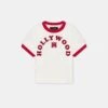 Amiri KIDS - KIDS' HOLLYWOOD RINGER TEE - Ivory(Kids Kids Hollywood Ringer Tee Ivory) 1 Amiri KIDS - KIDS' HOLLYWOOD RINGER TEE - Ivory(Kids Kids Hollywood Ringer Tee Ivory) -Amiri 32917c50 3ffc 48c2 85e5 c076820c4c90