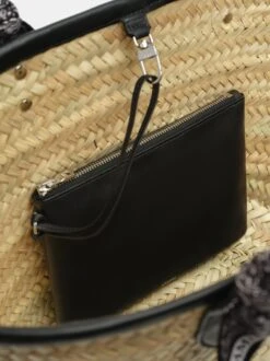 Amiri WOMEN - WOMEN'S MA RAFFIA MACRO TOTE - Black(Women Womens Ma Raffia Macro Tote Black) -Amiri 355abc39 c7d8 43af 9bde 0b6ef8bd7132