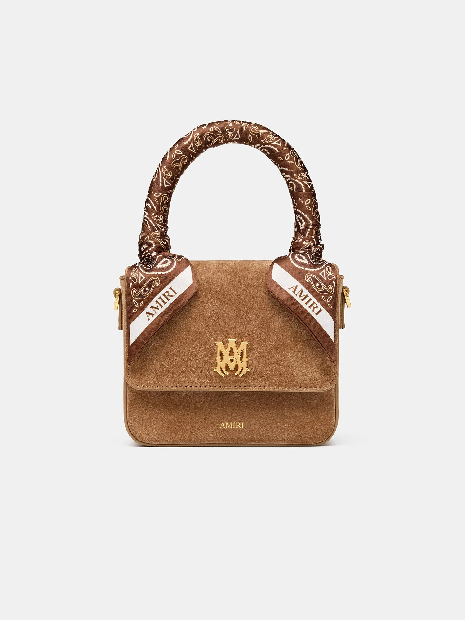 Amiri WOMEN - WOMEN'S SUEDE MICRO MA BAG - DARK BROWN(Women Womens Suede Micro Ma Bag Dark Brown) 3 Amiri WOMEN - WOMEN'S SUEDE MICRO MA BAG - DARK BROWN(Women Womens Suede Micro Ma Bag Dark Brown)