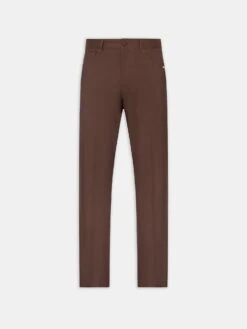 Amiri STRAIGHT CROPPED PANT - DARK BROWN(Straight Cropped Pant Dark Brown)