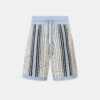 AMIRI SCRIPT STRIPE SHORT - Ashley Blue(Amiri Script Stripe Short Ashley Blue) 2 AMIRI SCRIPT STRIPE SHORT - Ashley Blue(Amiri Script Stripe Short Ashley Blue) -Amiri 38810962 49c0 44cd 96e3 efabbc56684e