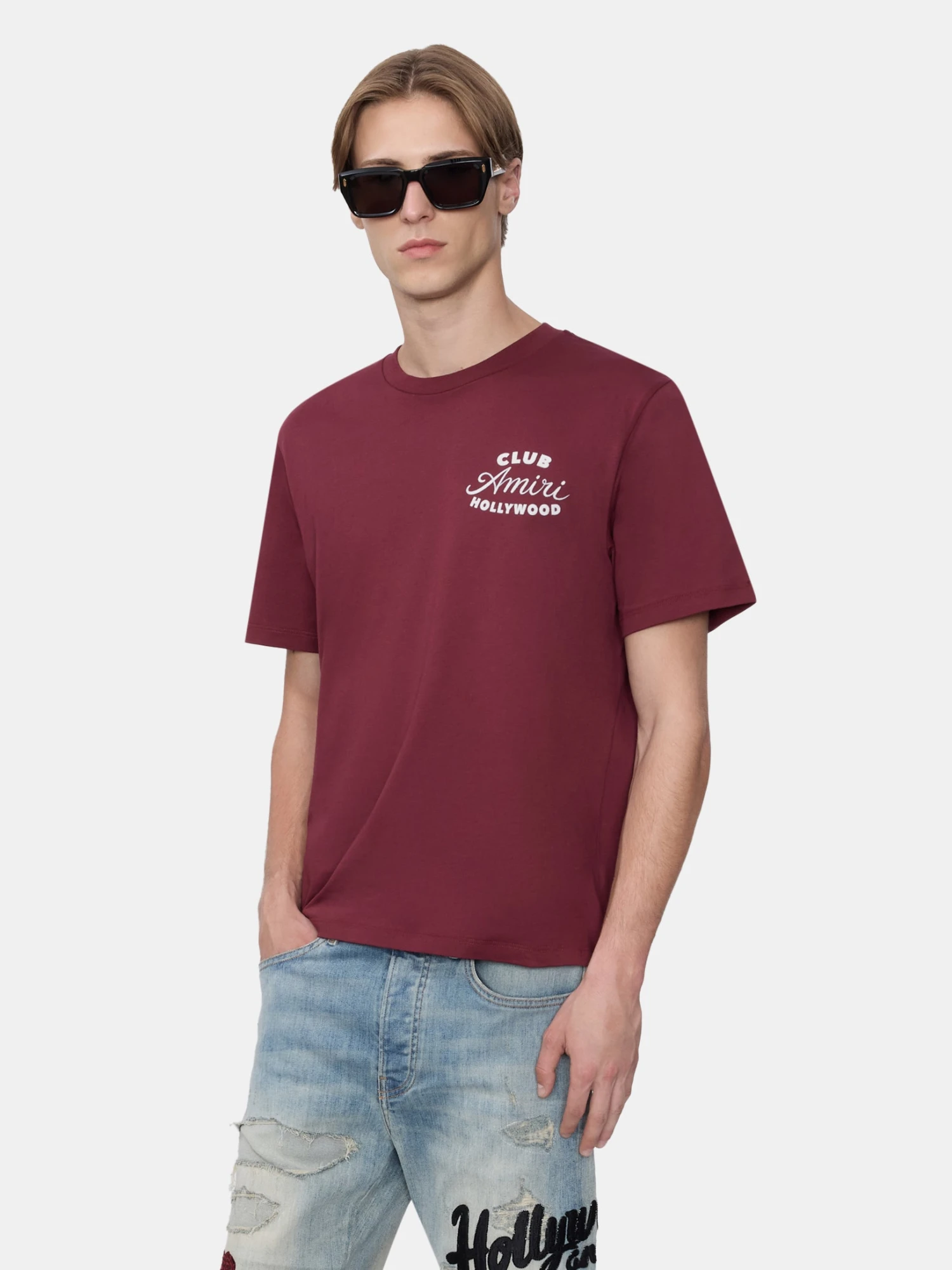 CLUB AMIRI TEE - WINE(Club Amiri Tee Wine) 5 CLUB AMIRI TEE - WINE(Club Amiri Tee Wine) - Image 3