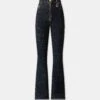 Amiri WOMEN - WOMEN'S ZIP UP FLARE JEAN - Raw Indigo(Women Womens Zip Up Flare Jean Raw Indigo) 2 Amiri WOMEN - WOMEN'S ZIP UP FLARE JEAN - Raw Indigo(Women Womens Zip Up Flare Jean Raw Indigo) -Amiri 3e3fcee4 de2e 4509 9a7a f30ff3132ad3