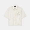 Amiri MA QUAD WORK SHIRT - Alabaster(Ma Quad Work Shirt Alabaster)