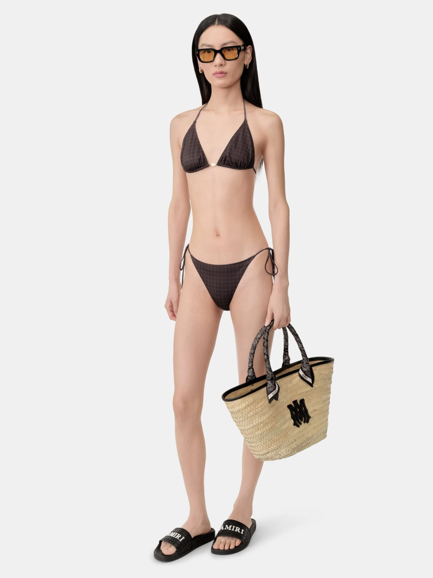 Amiri WOMEN - WOMEN'S MA QUAD BIKINI - Black(Women Womens Ma Quad Bikini Black) 4 Amiri WOMEN - WOMEN'S MA QUAD BIKINI - Black(Women Womens Ma Quad Bikini Black) - Image 2