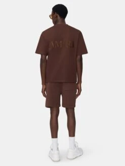 AMIRI EMBROIDERED SHORT - WALNUT BROWN(Amiri Embroidered Short Walnut Brown) 9 AMIRI EMBROIDERED SHORT - WALNUT BROWN(Amiri Embroidered Short Walnut Brown) -Amiri 432ec6ea 63f0 4b18 bd0d dbe4a1649f13