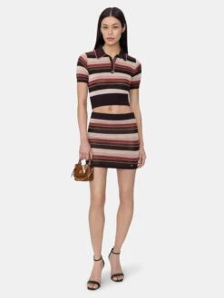 Amiri WOMEN - WOMEN'S MA STRIPED POLO - RED(Women Womens Ma Striped Polo Red) -Amiri 44171856 14f4 476e 88e3 ce5053e6515f
