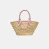 Amiri WOMEN - WOMEN'S MA RAFFIA MICRO TOTE - Dusk Pink(Women Womens Ma Raffia Micro Tote Dusk Pink) 1 Amiri WOMEN - WOMEN'S MA RAFFIA MICRO TOTE - Dusk Pink(Women Womens Ma Raffia Micro Tote Dusk Pink) -Amiri 4443864c 2cde 4772 8917 f9c454b37fdd