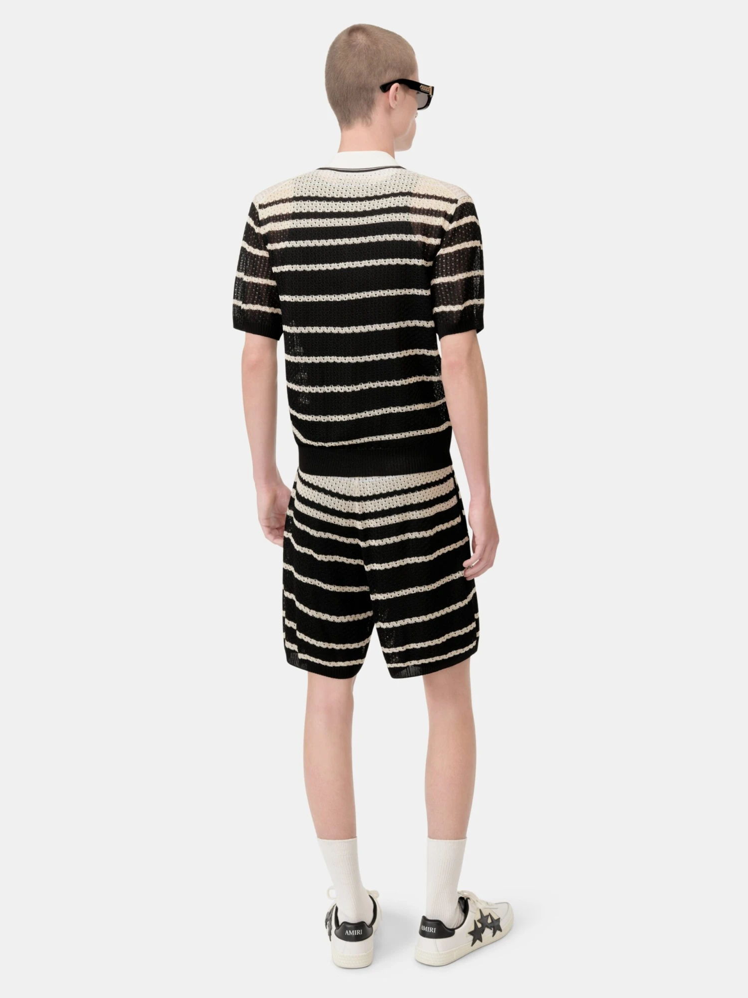 Amiri STRIPED SHORT - Black(Striped Short Black) 7 Amiri STRIPED SHORT - Black(Striped Short Black) - Image 5
