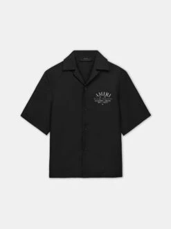 Amiri 30 Amiri ARTS DISTRICT BOWLING SHIRT - Black(Arts District Bowling Shirt Black)