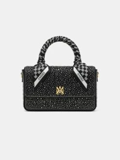 Amiri WOMEN - WOMEN'S MICRO LONG MA CRYSTAL - Black(Women Womens Micro Long Ma Crystal Black)