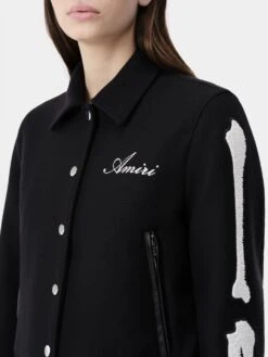 Amiri WOMEN - WOMEN'S BONES JACKET - Black(Women Womens Bones Jacket Black 2) 11 Amiri WOMEN - WOMEN'S BONES JACKET - Black(Women Womens Bones Jacket Black 2) -Amiri 4882d574 1dda 45f2 abf5 bd8d8d40e532