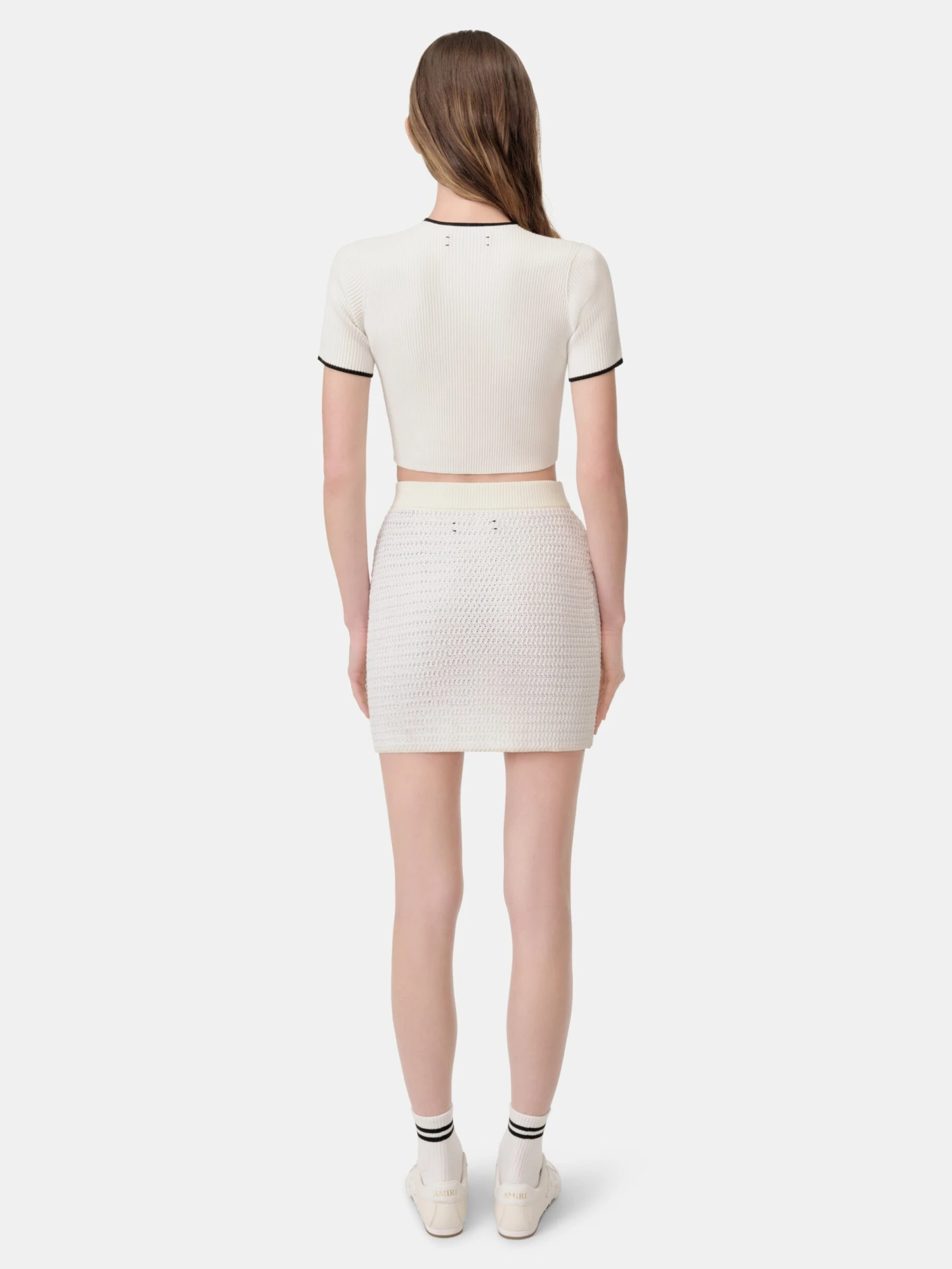 Amiri WOMEN - WOMEN'S MA MINI SKIRT - Ivory(Women Womens Ma Mini Skirt Ivory) 7 Amiri WOMEN - WOMEN'S MA MINI SKIRT - Ivory(Women Womens Ma Mini Skirt Ivory) - Image 5