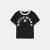 Amiri KIDS - KIDS' HOLLYWOOD RINGER TEE - Black(Kids Kids Hollywood Ringer Tee Black) -Amiri 4d4c9bf0 9c59 497a a3a5 9d29f1e6adc3