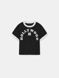 Amiri KIDS - KIDS' HOLLYWOOD RINGER TEE - Black(Kids Kids Hollywood Ringer Tee Black)