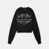 WOMEN - WOMEN'S AMIRI ARTS DISTRICT CREW - Black(Women Womens Amiri Arts District Crew Black) -Amiri 4fca48ab 6c82 48bf af89 3c61bf1defbf