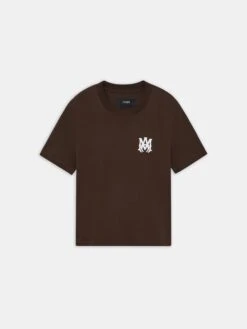 Amiri WOMEN - WOMEN'S MA CORE LOGO TEE - BROWN(Women Womens Ma Core Logo Tee Brown)