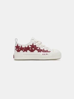 Amiri WOMEN - WOMEN'S STARS COURT LOW - Deep Red(Women Womens Stars Court Low Deep Red)