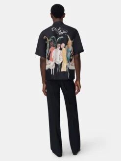Amiri BAR SCENE BOWLING SHIRT - BLACK(Bar Scene Bowling Shirt Black) -Amiri 5657dc2d e616 4888 beb6 bcfca3de8403
