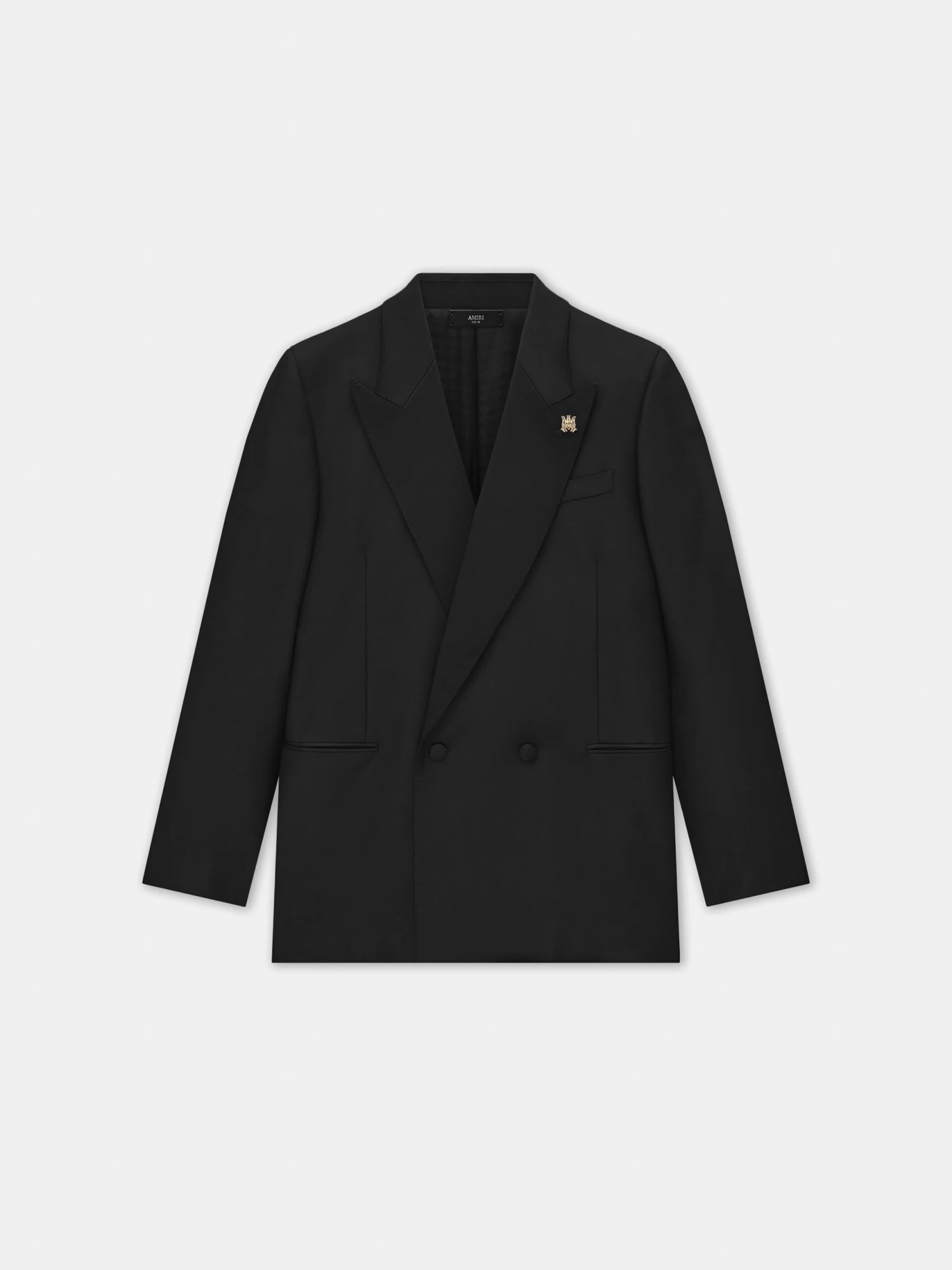 Amiri MA DOUBLE-BREASTED BLAZER - Black(Ma Double Breasted Blazer Black) 3 Amiri MA DOUBLE-BREASTED BLAZER - Black(Ma Double Breasted Blazer Black)