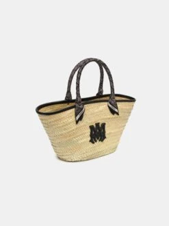 Amiri WOMEN - WOMEN'S MA RAFFIA MACRO TOTE - Black(Women Womens Ma Raffia Macro Tote Black) -Amiri 58f7a15a 939f 40b8 87ba 0a7e950ffa68