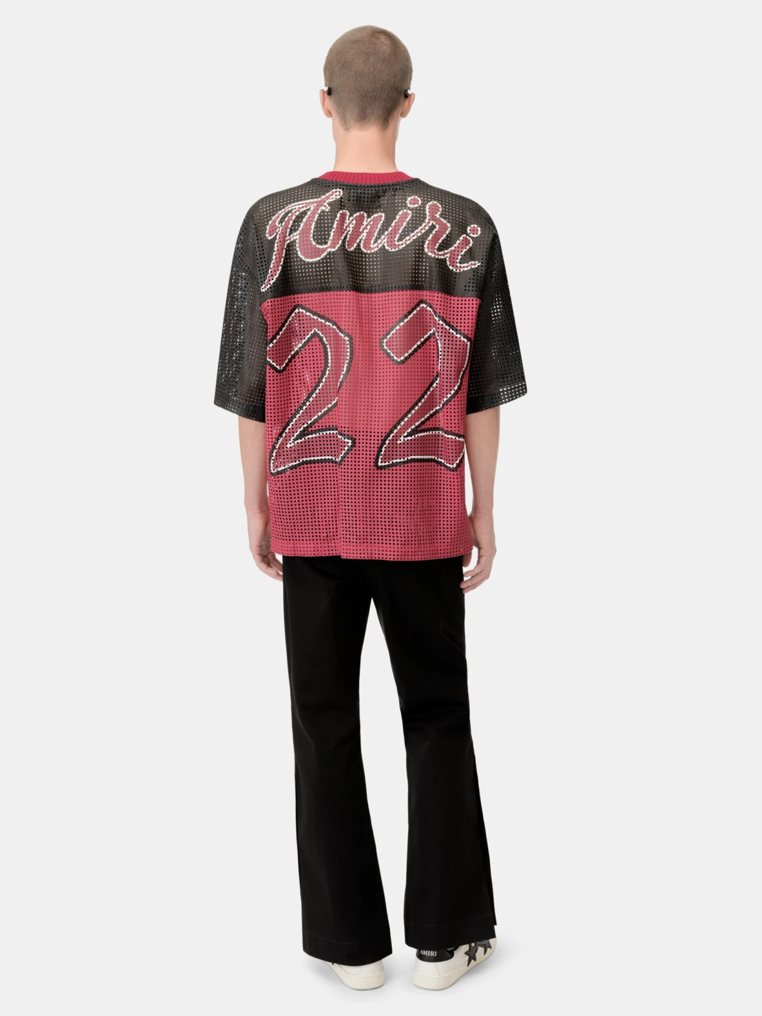 AMIRI 22 OVERSIZED JERSEY - Varsity Red(Amiri 22 Oversized Jersey Varsity Red) 7 AMIRI 22 OVERSIZED JERSEY - Varsity Red(Amiri 22 Oversized Jersey Varsity Red) - Image 5