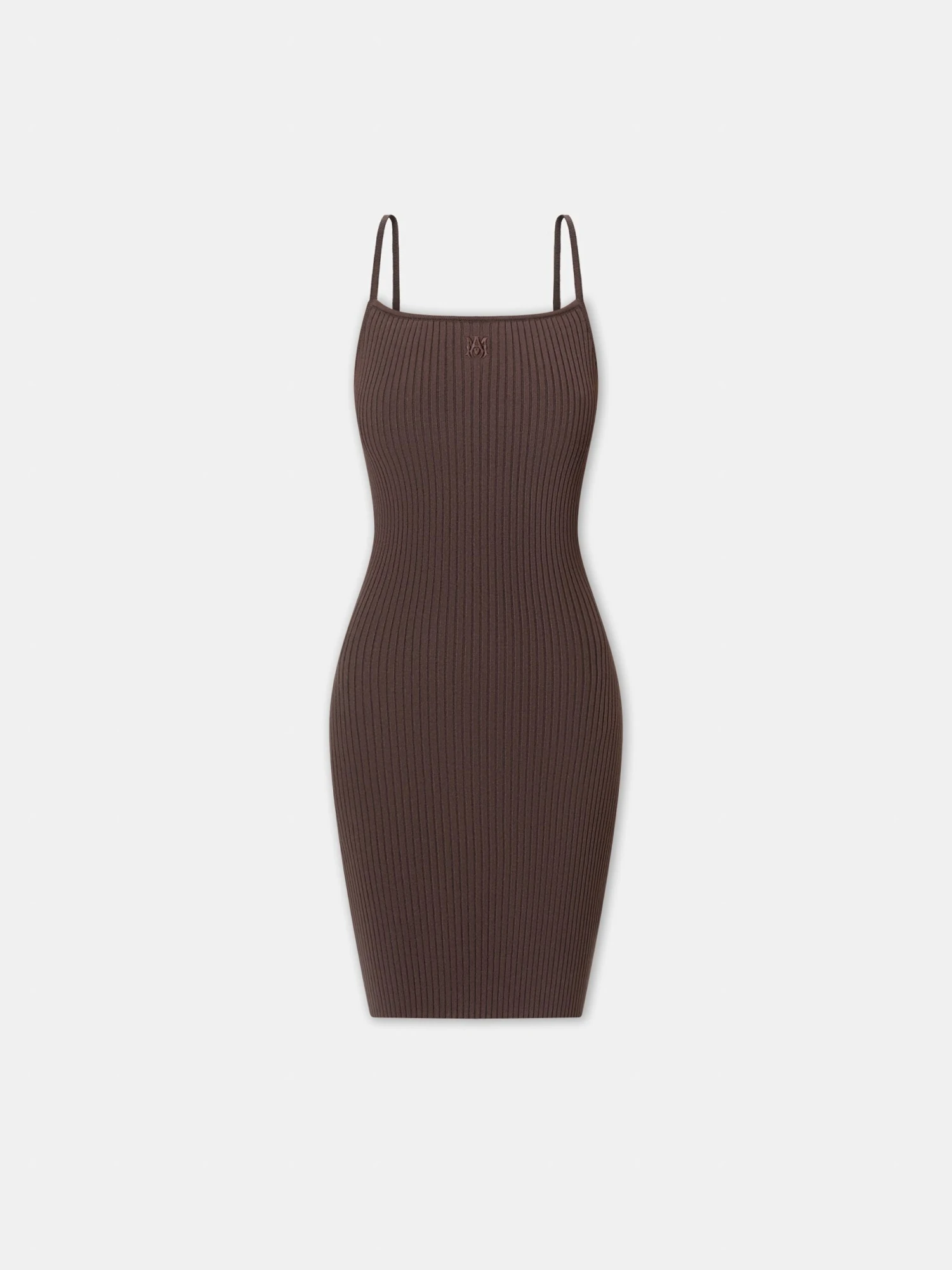 Amiri WOMEN - WOMEN'S MA TANK MINI DRESS - Walnut Brown(Women Womens Ma Tank Mini Dress Walnut Brown) 3 Amiri WOMEN - WOMEN'S MA TANK MINI DRESS - Walnut Brown(Women Womens Ma Tank Mini Dress Walnut Brown)