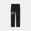KIDS - KIDS' AMIRI STAGGERED LOGO JEAN - Black(Kids Kids Amiri Staggered Logo Jean Black)