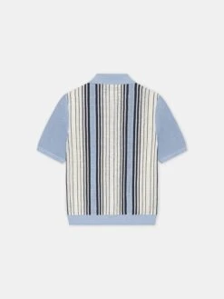 AMIRI SCRIPT STRIPE SHIRT - Ashley Blue(Amiri Script Stripe Shirt Ashley Blue) 9 AMIRI SCRIPT STRIPE SHIRT - Ashley Blue(Amiri Script Stripe Shirt Ashley Blue) -Amiri 613c11fb e396 457c 833f 68dc49bb7581