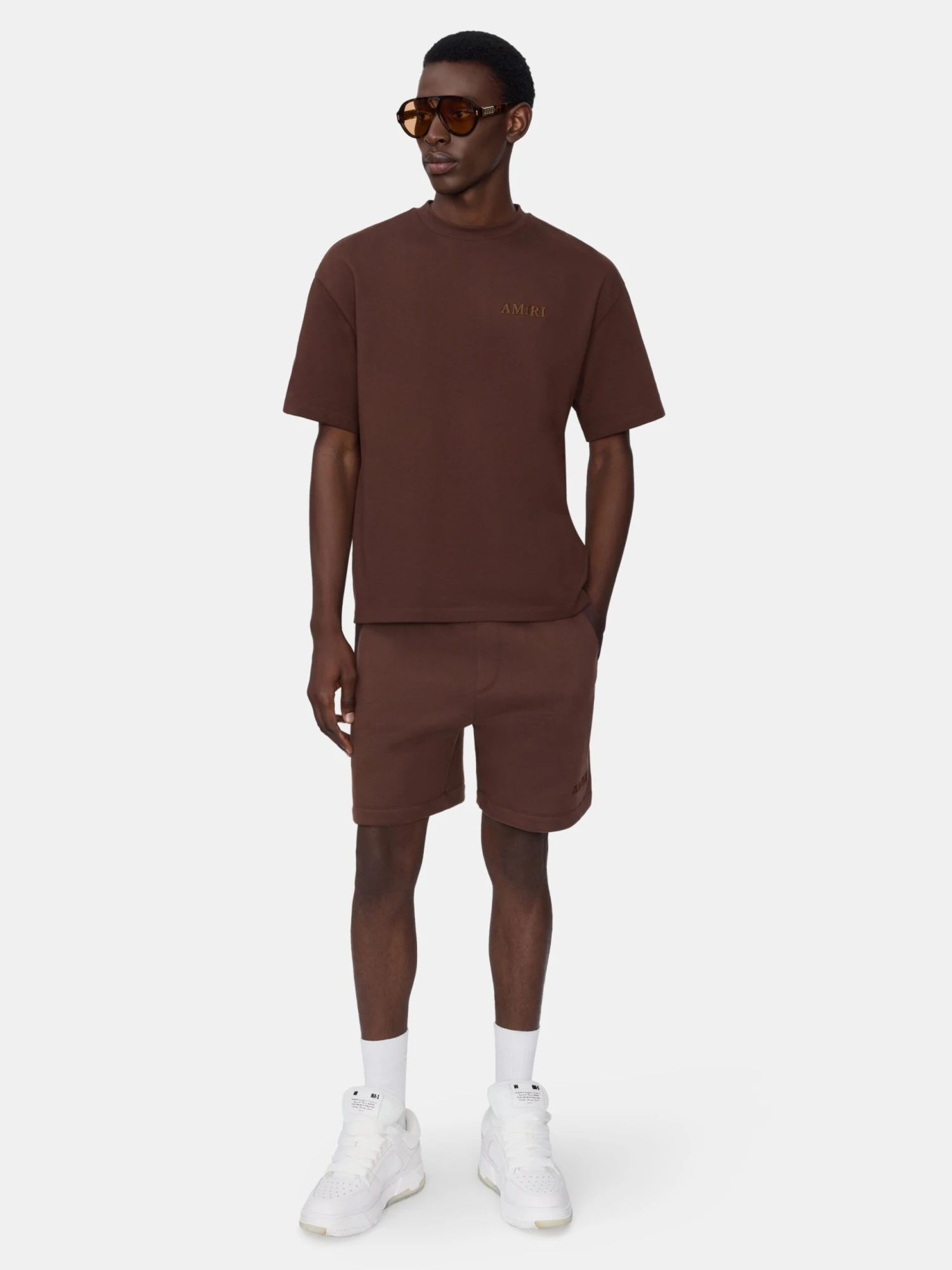 AMIRI OVERSIZED TEE - WALNUT BROWN(Amiri Oversized Tee Walnut Brown) 4 AMIRI OVERSIZED TEE - WALNUT BROWN(Amiri Oversized Tee Walnut Brown) - Image 2