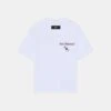 WOMEN - WOMEN'S AMIRI HOLLYWOOD GOTHIC TEE - WHITE(Women Womens Amiri Hollywood Gothic Tee White)