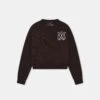 Amiri WOMEN - WOMEN'S MA CREW - CHOCOLATE(Women Womens Ma Crew Chocolate 1) 2 Amiri WOMEN - WOMEN'S MA CREW - CHOCOLATE(Women Womens Ma Crew Chocolate 1) -Amiri 6c03e354 8f04 4126 98a8 82aa9e163c89