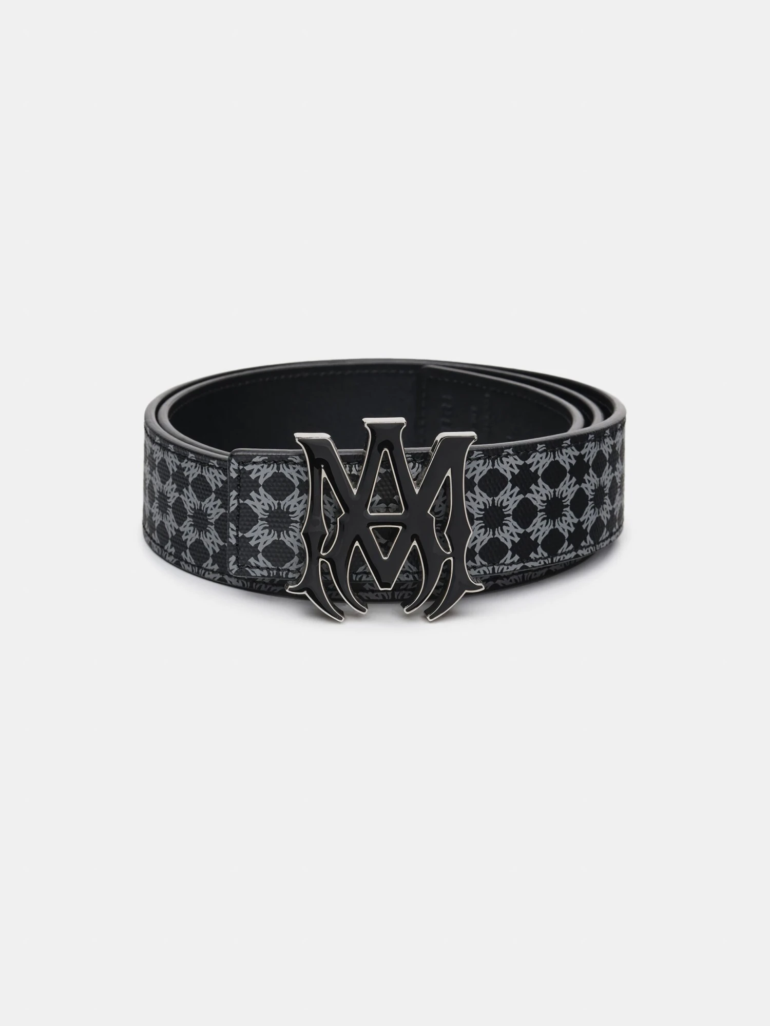 Amiri MA QUAD 4CM ENAMEL BELT - Black(Ma Quad 4cm Enamel Belt Black) 3 Amiri MA QUAD 4CM ENAMEL BELT - Black(Ma Quad 4cm Enamel Belt Black)