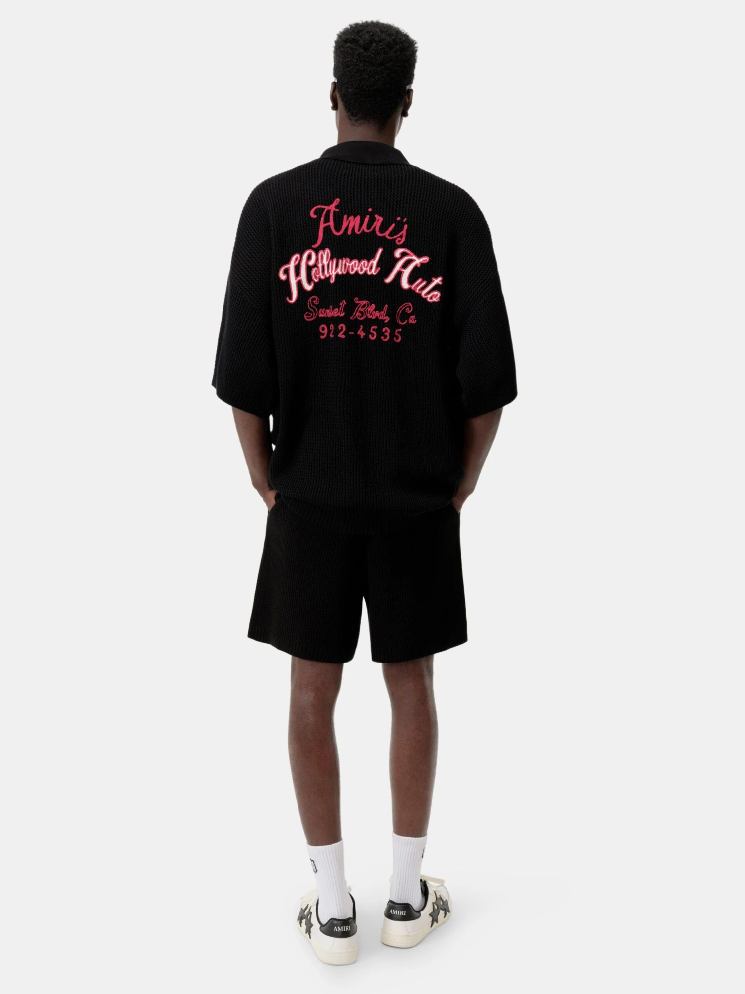 Amiri HOLLYWOOD AUTO MESH SHORT - Black(Hollywood Auto Mesh Short Black) 7 Amiri HOLLYWOOD AUTO MESH SHORT - Black(Hollywood Auto Mesh Short Black) - Image 5