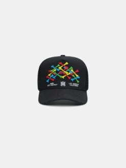 Amiri KIDS - KIDS' BONES TRUCKER HAT - Black(Kids Kids Bones Trucker Hat Black)
