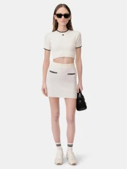 Amiri WOMEN - WOMEN'S MA MINI SKIRT - Ivory(Women Womens Ma Mini Skirt Ivory) 8 Amiri WOMEN - WOMEN'S MA MINI SKIRT - Ivory(Women Womens Ma Mini Skirt Ivory) -Amiri 7d5507a3 30d8 4c95 86c3 59efe73ebbef